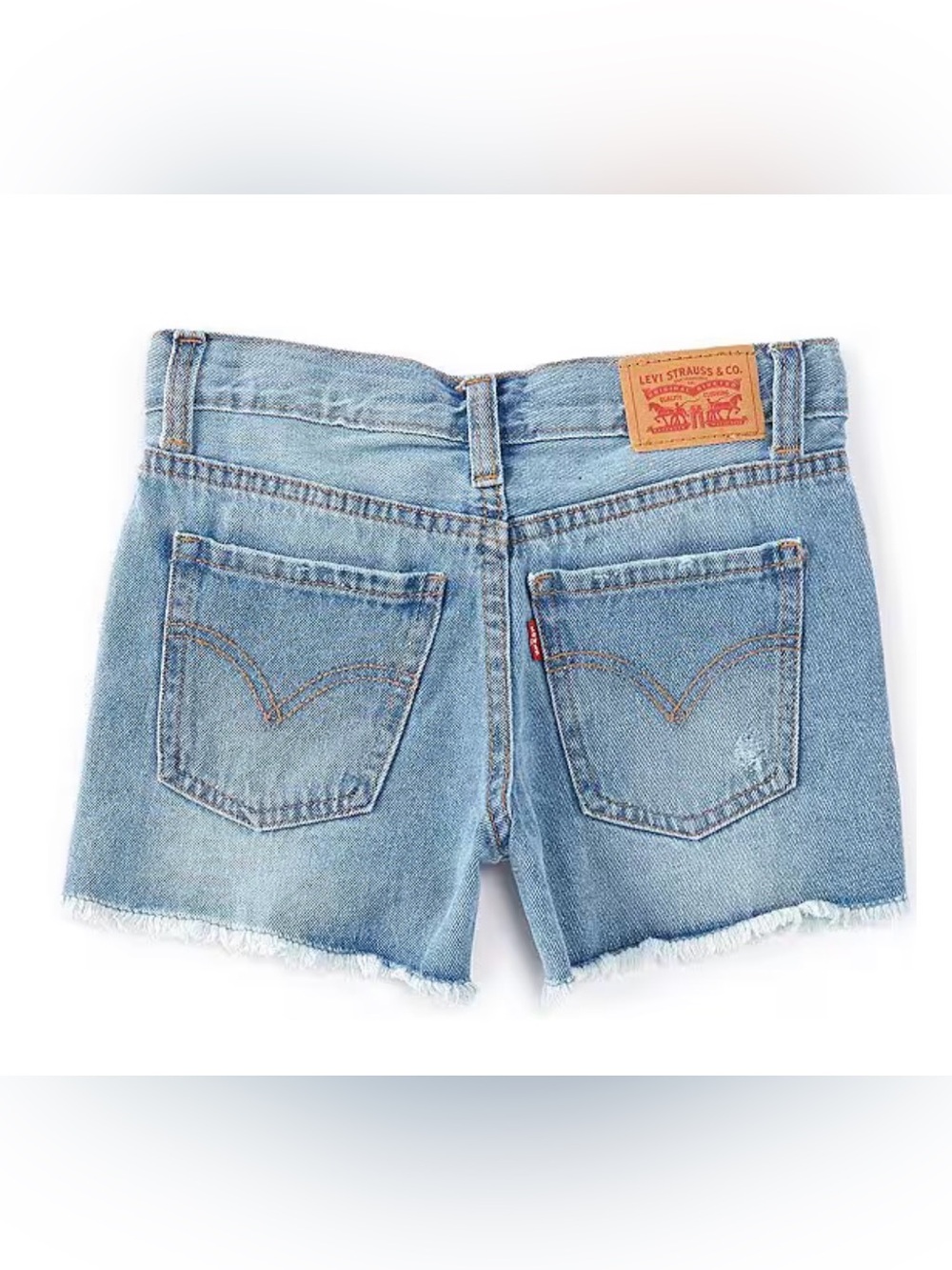 Levi's Light Blue Denim Cutoff Kids' Shorts
